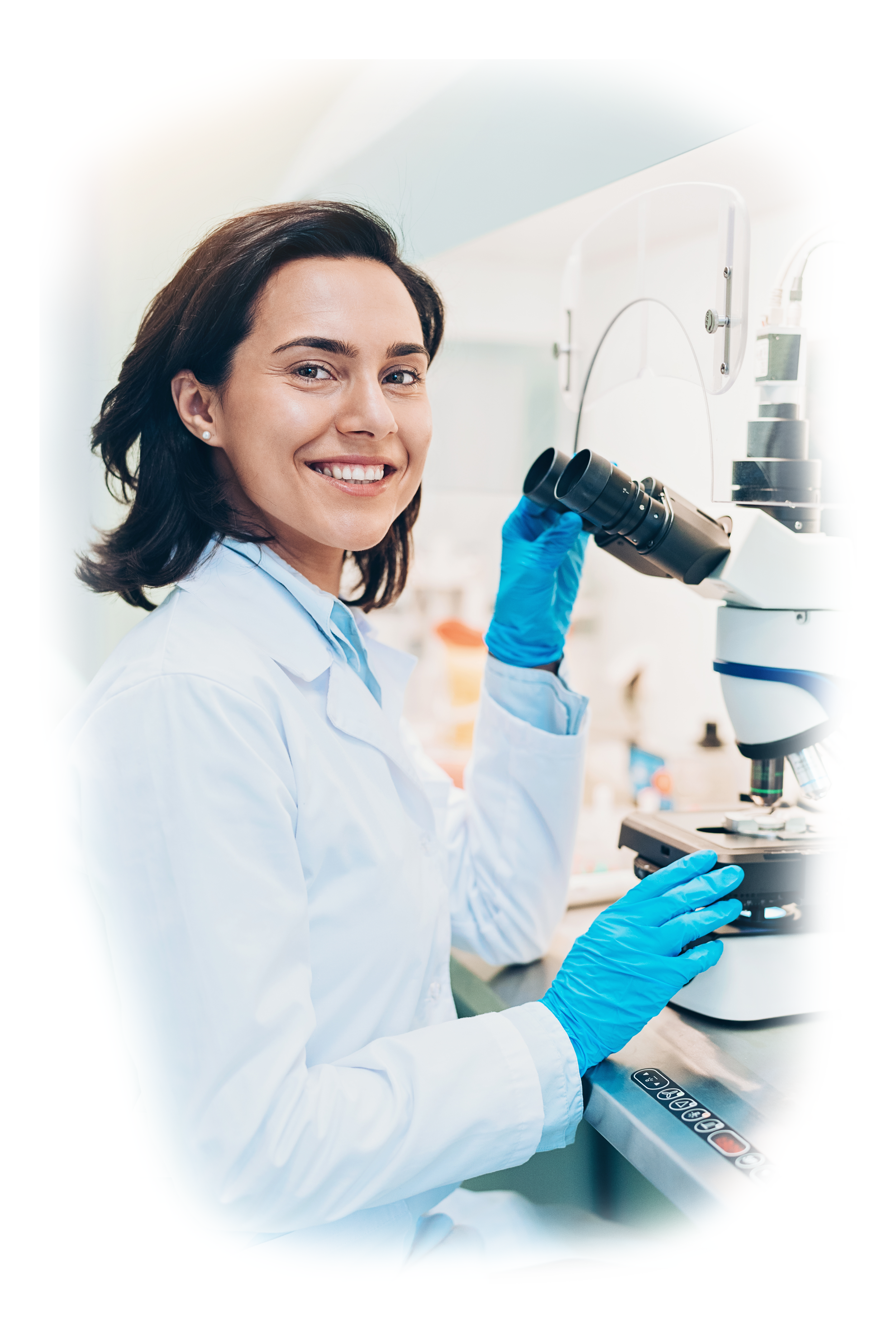 Scientist in laboratory